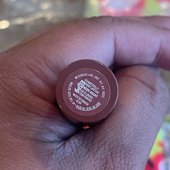 Clinique Apple Print Donald x Clinique Zip Pouch & Full Size Lipstick - Picture 3 of 4